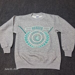 Vintage BIKE Venice California Sweatshirt Adult Size Medium Heather‎ Gray